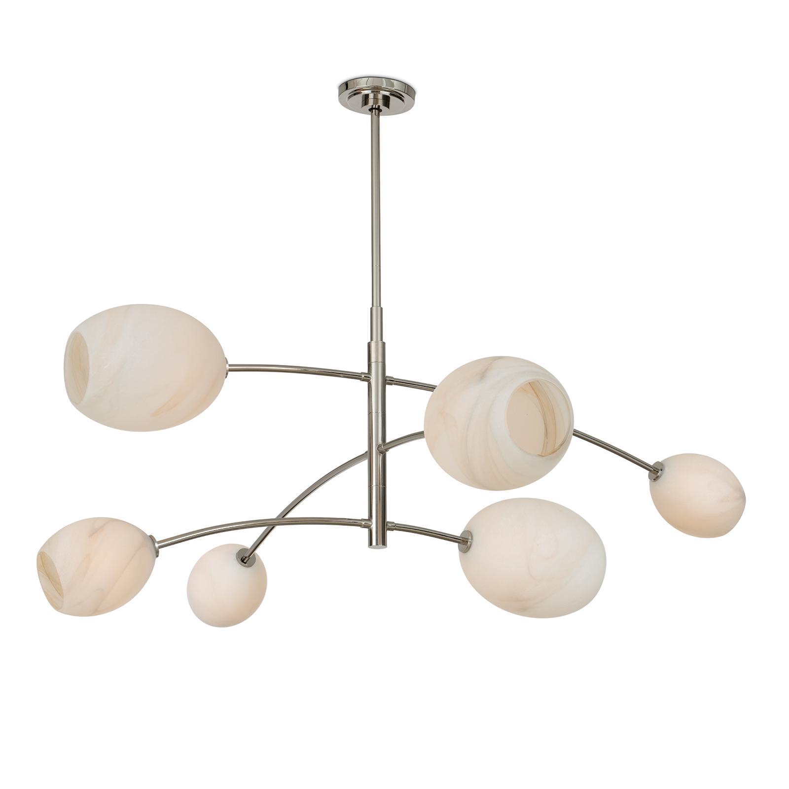 Artemis Nickel & Alabaster Chandelier | Regina Andrew Detroit